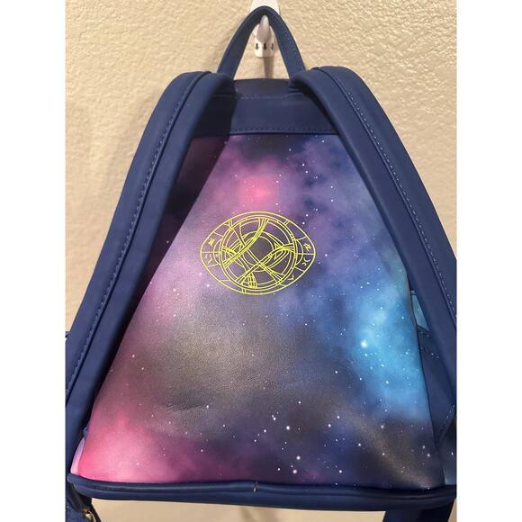 NWT Marvel Disney Loungefly Dr. Strange Multiverse Avengers Wallet AND Backpack - Picture 7 of 13
